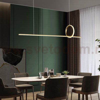 Подвесной светильник MOFFIT B LONG L120 Black ImperiumLoft 231392-23