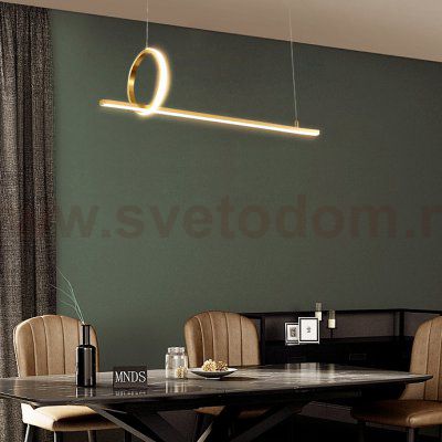 Подвесной светильник MOFFIT B LONG L120 Black ImperiumLoft 231392-23