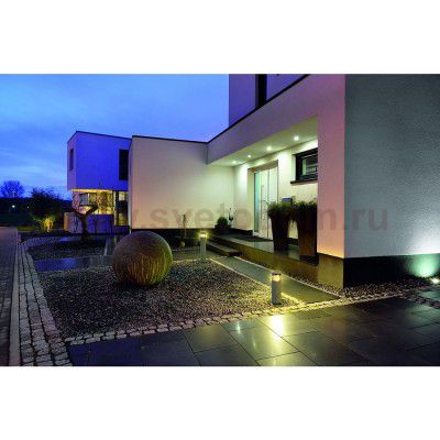 SLV 231430 ARROCK GRANITE 40 ROUND Stehleuchte, Granit, salt & pepper, E27, max. 15W