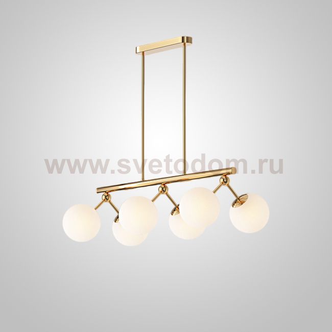 Потолочный светильник MARTIAL LONG L80 Brass ImperiumLoft 231430-23