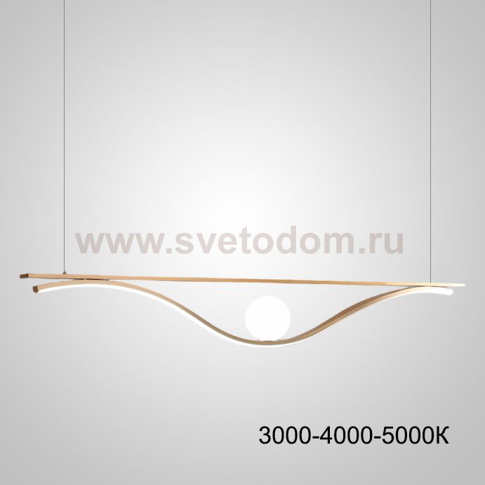 Подвесной светильник PEARLY L120 Трехцветный свет ImperiumLoft 231435-23