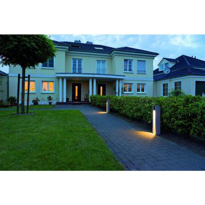 SLV 231440 ARROCK SLOT GU10 Stehleuchte, eckig, Granit, salt & pepper, max. 4W LED