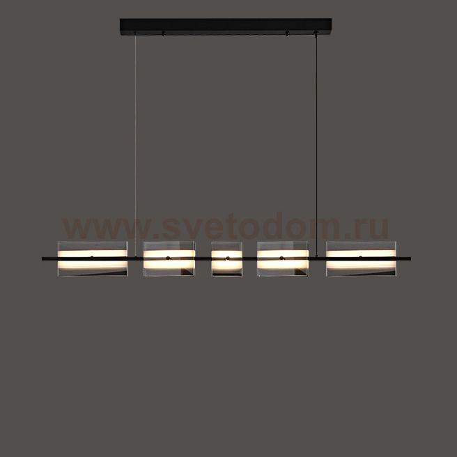 Подвесной светильник BRIAND LONG L102,5 Black ImperiumLoft 231475-23