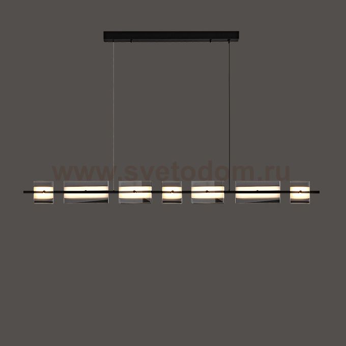 Подвесной светильник BRIAND LONG L130 Black ImperiumLoft 231476-23