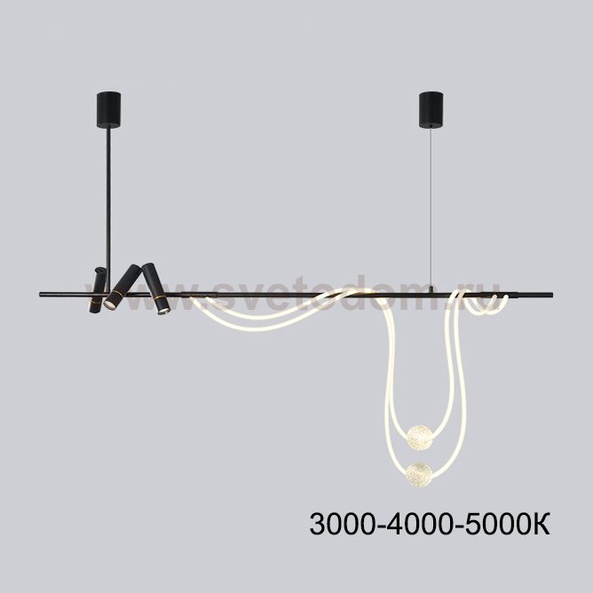 Подвесной светильник CLEMENS B L180 Трехцветный свет ImperiumLoft 231502-23