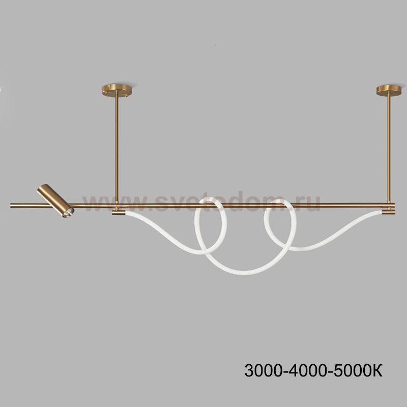 Потолочный светильник DEMAS L180 Трехцветный свет ImperiumLoft 231517-23