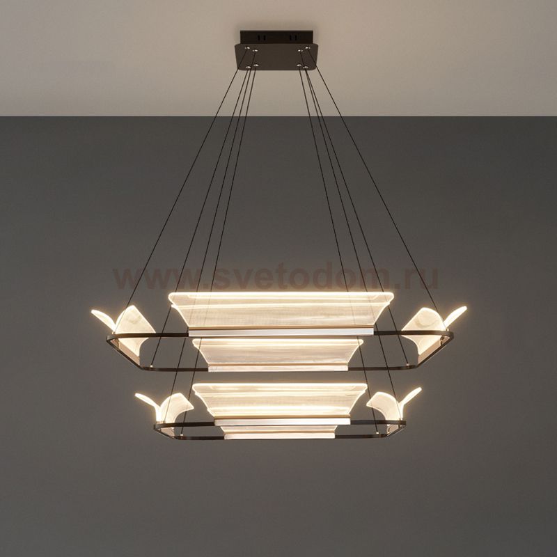 Подвесная люстра ILMARI D55+75 ImperiumLoft 231567-23