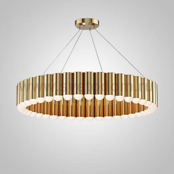 Подвесная люстра ERLANDER D80 Brass ImperiumLoft 231570-23