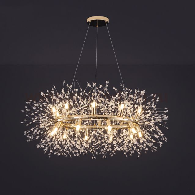 Подвесная люстра ROSALIA RING D100 ImperiumLoft 231587-23