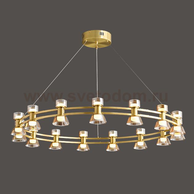 Подвесная люстра BLASIUS D103 Brass ImperiumLoft 231618-23