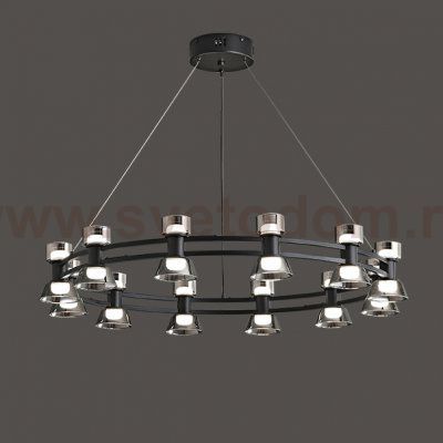 Подвесная люстра BLASIUS D83 Black ImperiumLoft 231621-23