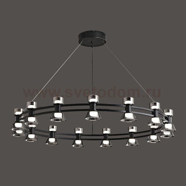 Подвесная люстра BLASIUS D103 Black ImperiumLoft 231622-23