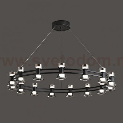 Подвесная люстра BLASIUS D103 Black ImperiumLoft 231622-23