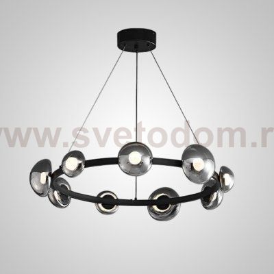 Подвесная люстра BOOSTER D68 Black ImperiumLoft 231628-23