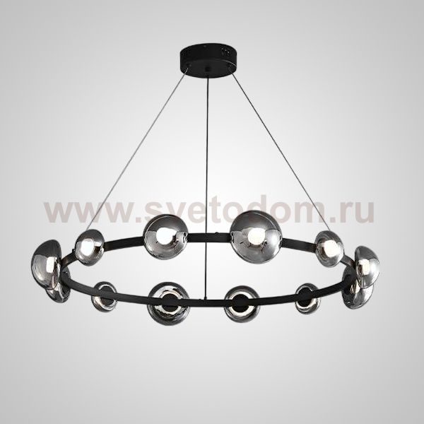 Подвесная люстра BOOSTER D88 Black ImperiumLoft 231629-23