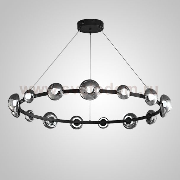 Подвесная люстра BOOSTER D108 Black ImperiumLoft 231630-23