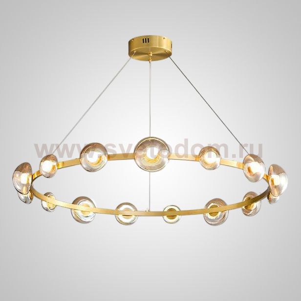 Подвесная люстра BOOSTER D108 Brass ImperiumLoft 231634-23