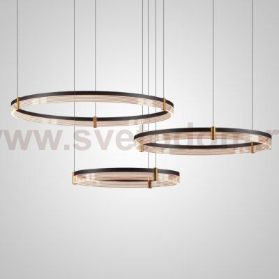 Подвесная люстра ALMER COMBO D60+80+100 ImperiumLoft 231654-23