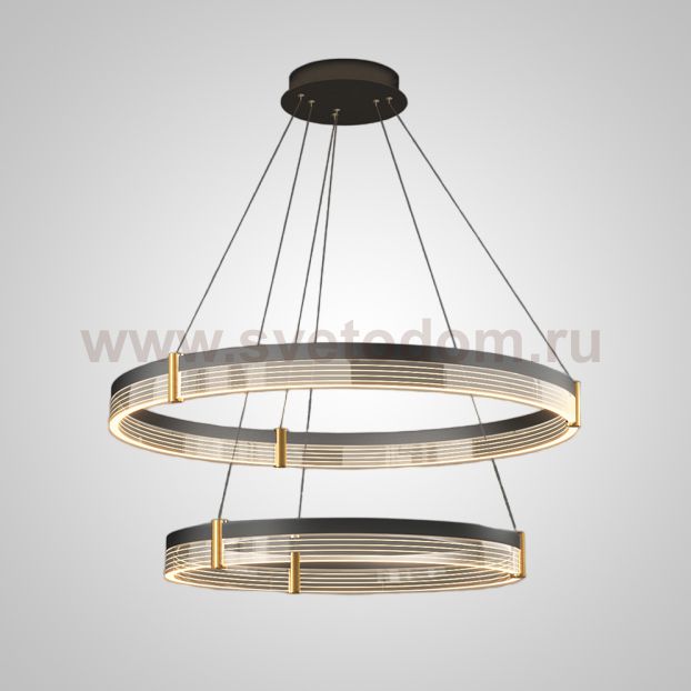 Подвесная люстра ALMER D40+60 ImperiumLoft 231661-23