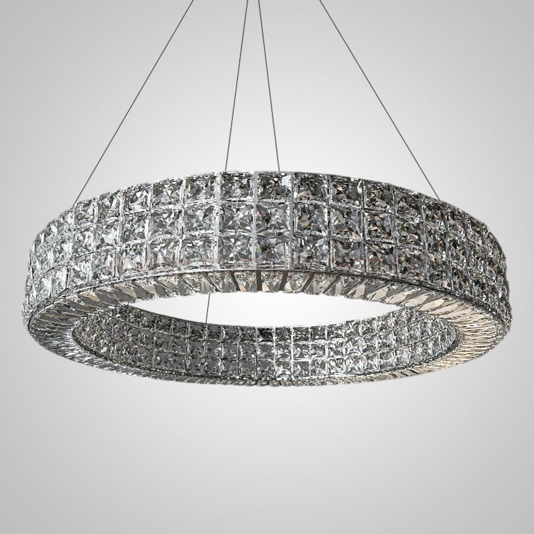 Подвесная люстра ACHILLES LUX D80 Chrome ImperiumLoft 231677-23