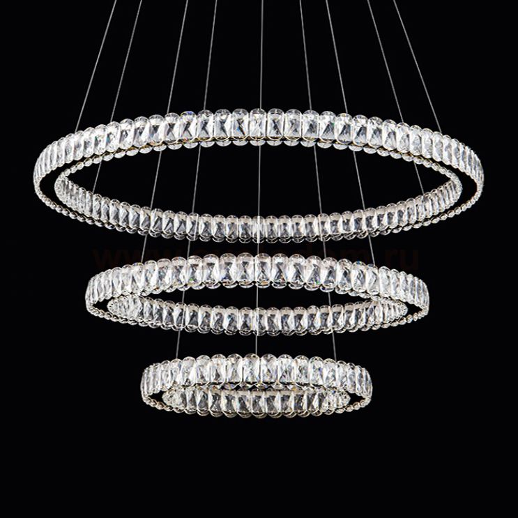 Подвесная люстра SEFENIAS B D50+70+90 Chrome ImperiumLoft 231686-23