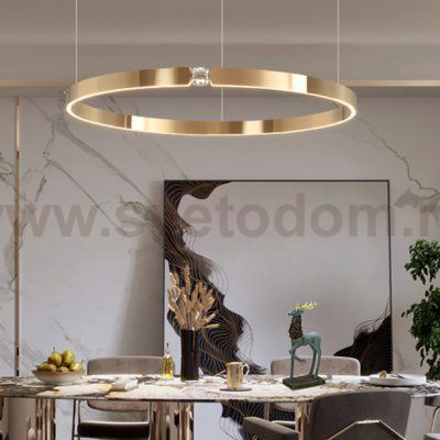 Подвесная люстра SELLIF B RING D40 Brass ImperiumLoft 231733-23