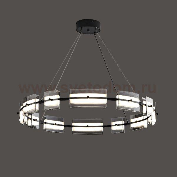 Подвесная люстра BRIAND D81 Black ImperiumLoft 231763-23