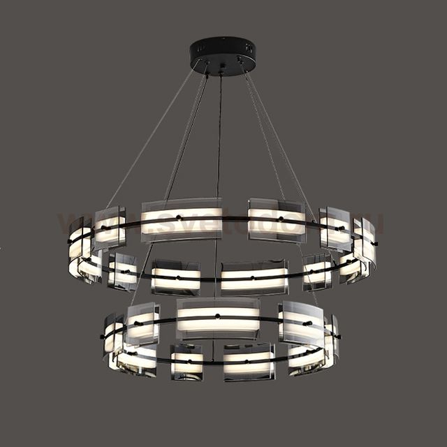 Подвесная люстра BRIAND D61+81 Black ImperiumLoft 231765-23