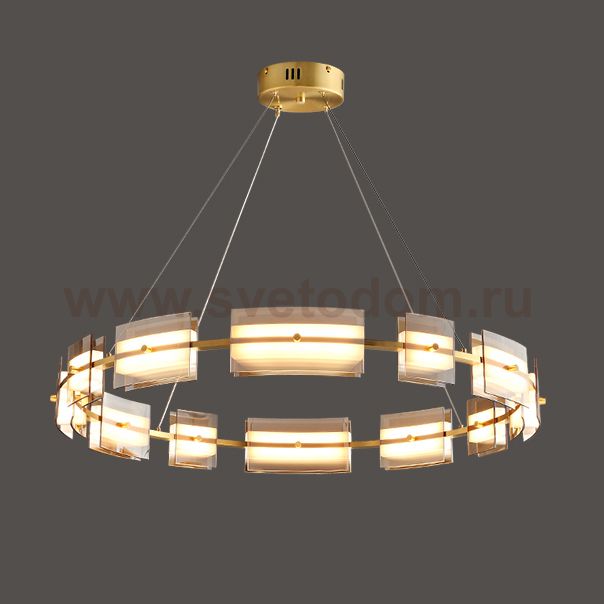 Подвесная люстра BRIAND D81 Brass ImperiumLoft 231767-23