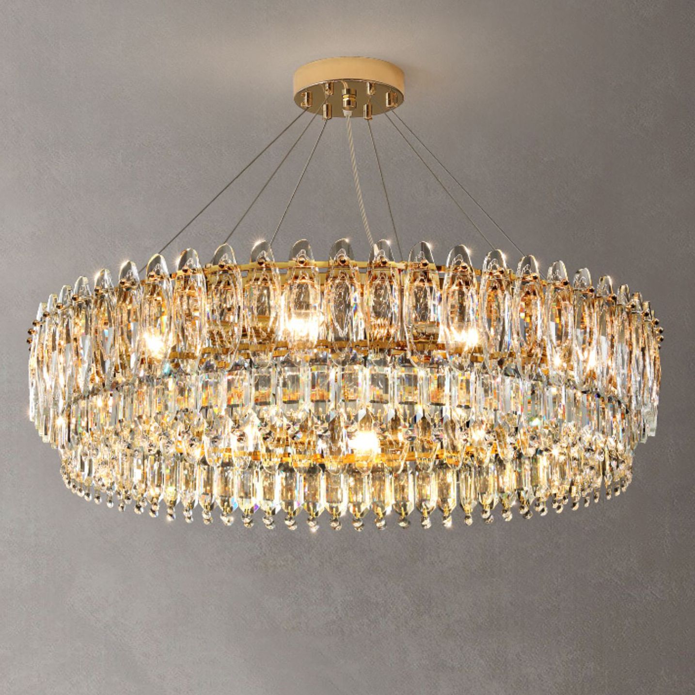 Подвесная люстра LIONEL RING D100 ImperiumLoft 231782-23