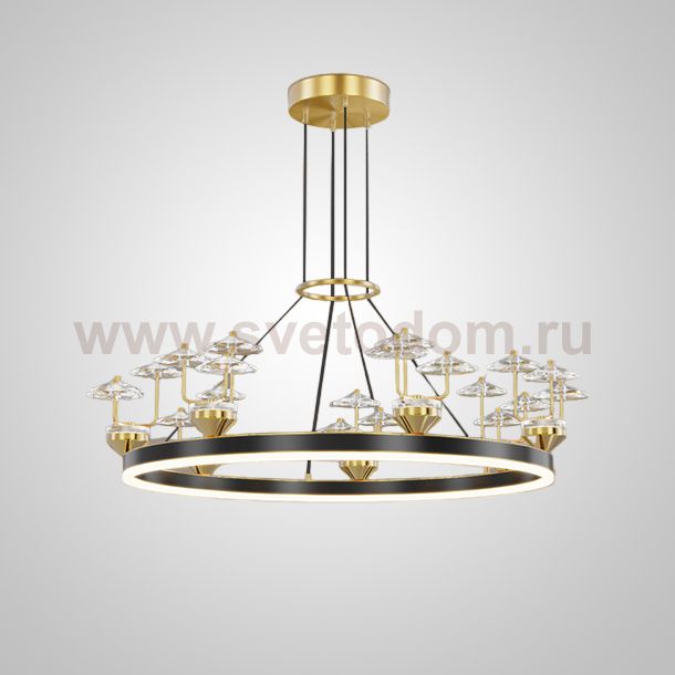 Подвесная люстра DOVRA D70 Black ImperiumLoft 231803-23