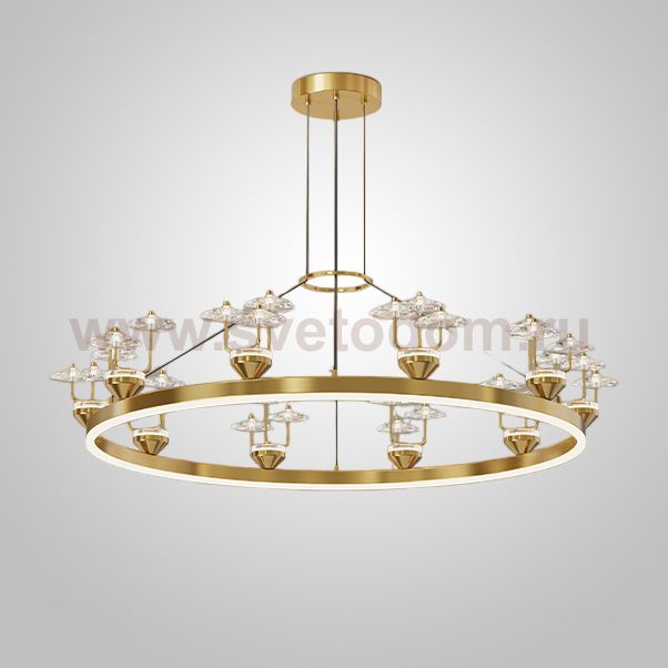 Подвесная люстра DOVRA D100 Brass ImperiumLoft 231808-23