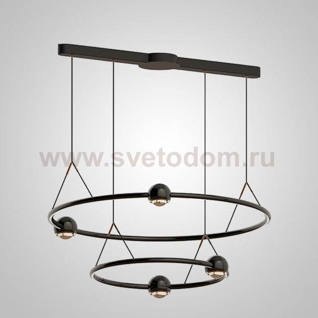 Подвесная люстра OCTAVIUS D58+80 ImperiumLoft 231818-23