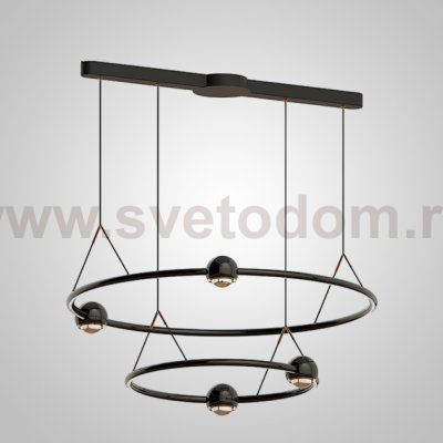 Подвесная люстра OCTAVIUS D58+80 ImperiumLoft 231818-23