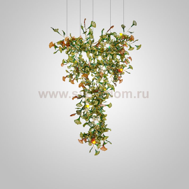Подвесная люстра ELLING LUX H180 Green ImperiumLoft 231851-23