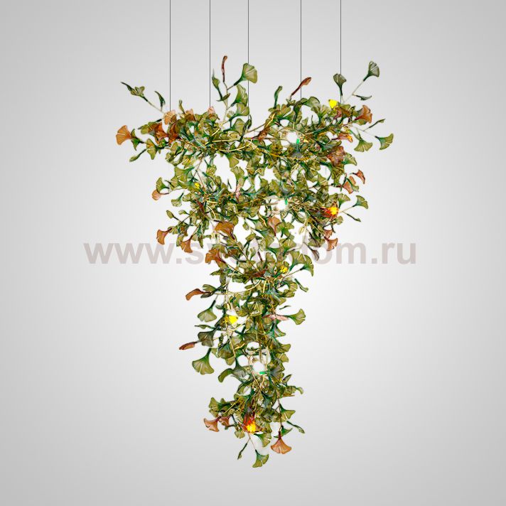Подвесная люстра ELLING LUX H300 Green ImperiumLoft 231853-23