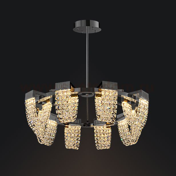 Потолочная люстра ALVARIN D80 Black ImperiumLoft 231859-23