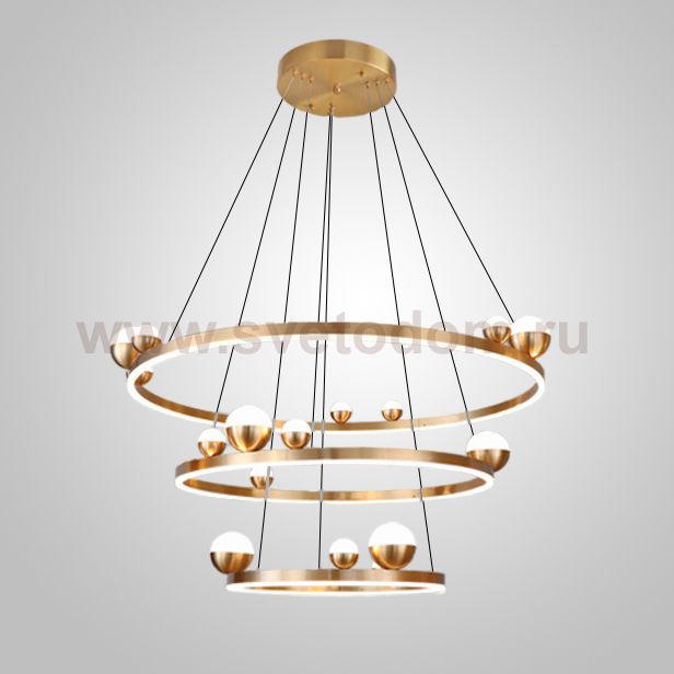 Подвесная люстра HOLVAST COMBO A D40+60+80 ImperiumLoft 231888-23