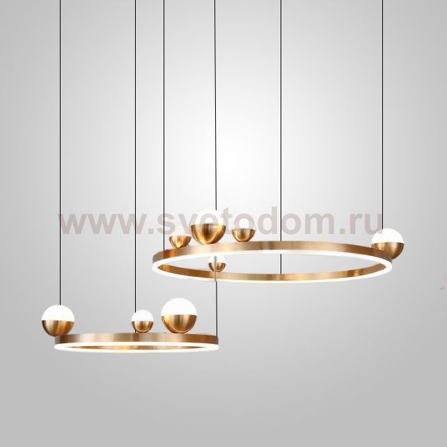 Подвесная люстра HOLVAST COMBO B D40+60 ImperiumLoft 231889-23