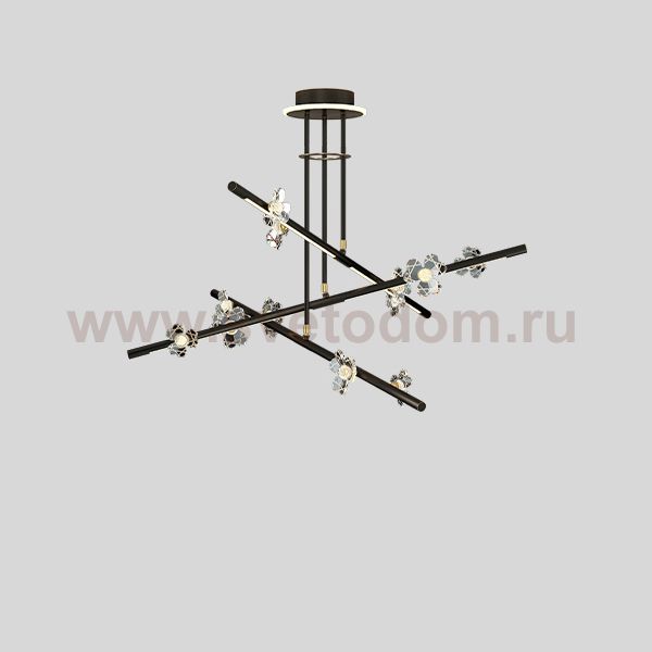 Потолочная люстра CAMILIA CH D100 Black ImperiumLoft 231903-23