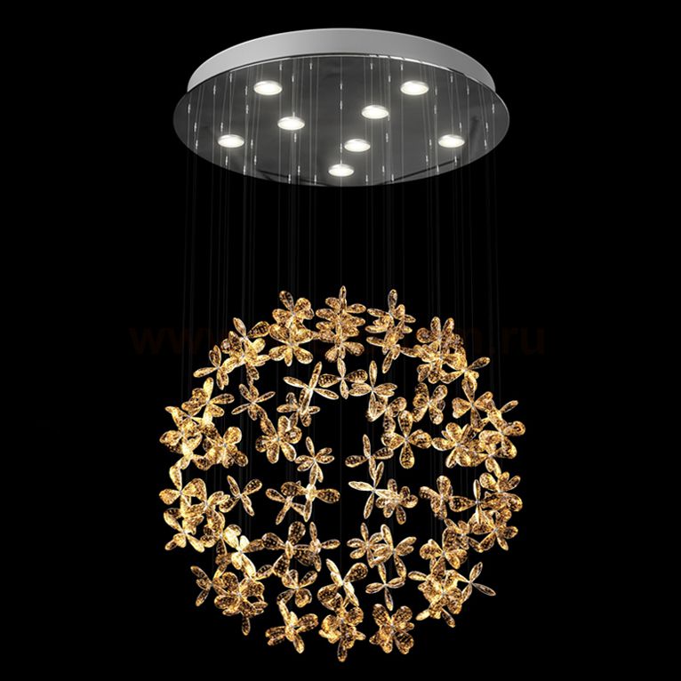 Подвесная люстра LUCIEN D120 Amber ImperiumLoft 231927-23