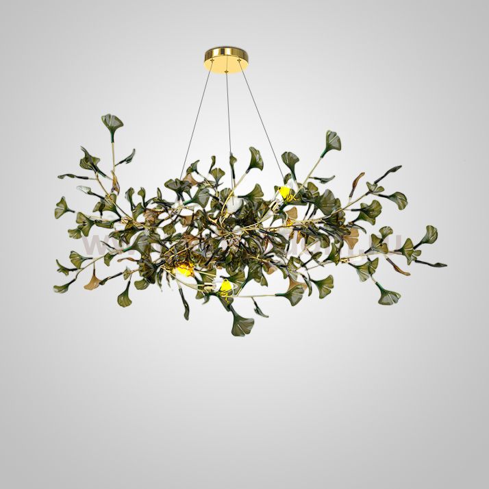 Подвесная люстра ELLING A L80 Green ImperiumLoft 231950-23