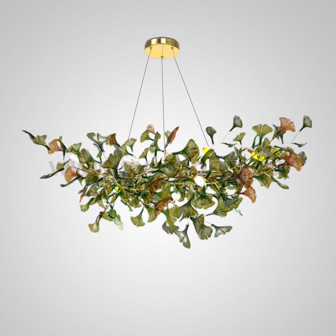 Подвесная люстра ELLING A L120 Green ImperiumLoft 231952-23