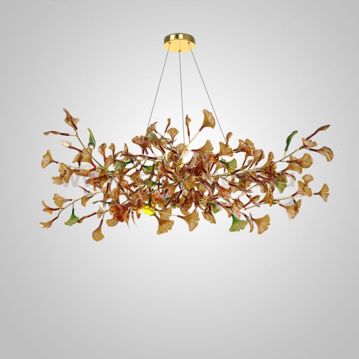 Подвесная люстра ELLING A L80 Amber ImperiumLoft 231954-23