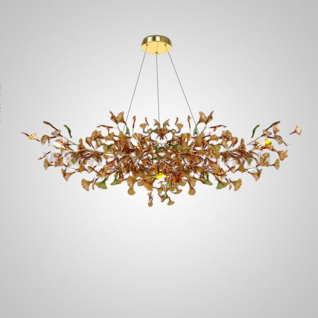 Подвесная люстра ELLING A L120 Amber ImperiumLoft 231956-23