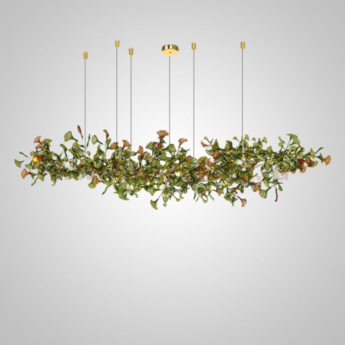 Подвесная люстра ELLING B L250 Green ImperiumLoft 231960-23