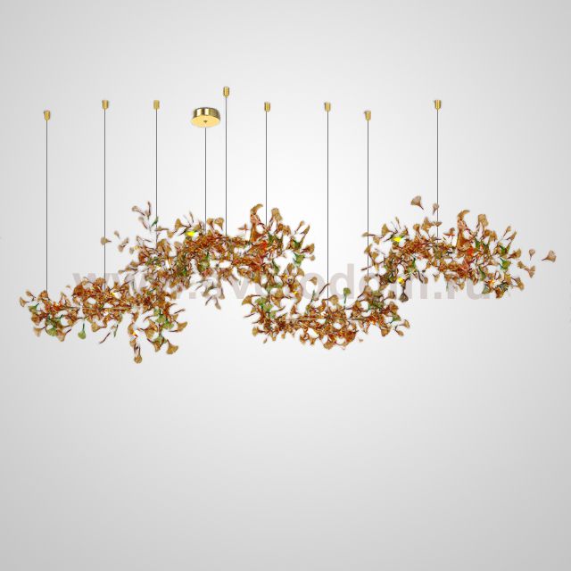 Подвесная люстра ELLING B L300 Amber ImperiumLoft 231965-23