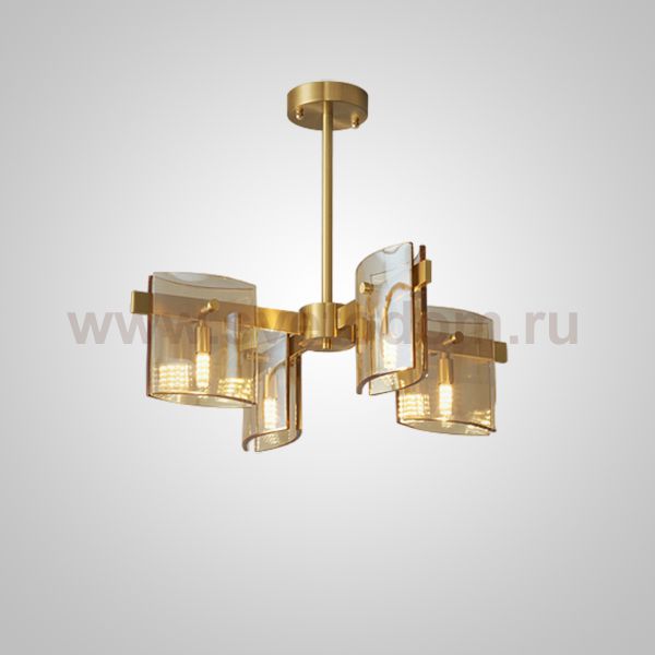 Потолочная люстра JANICE CH L4 Brass ImperiumLoft 231988-23