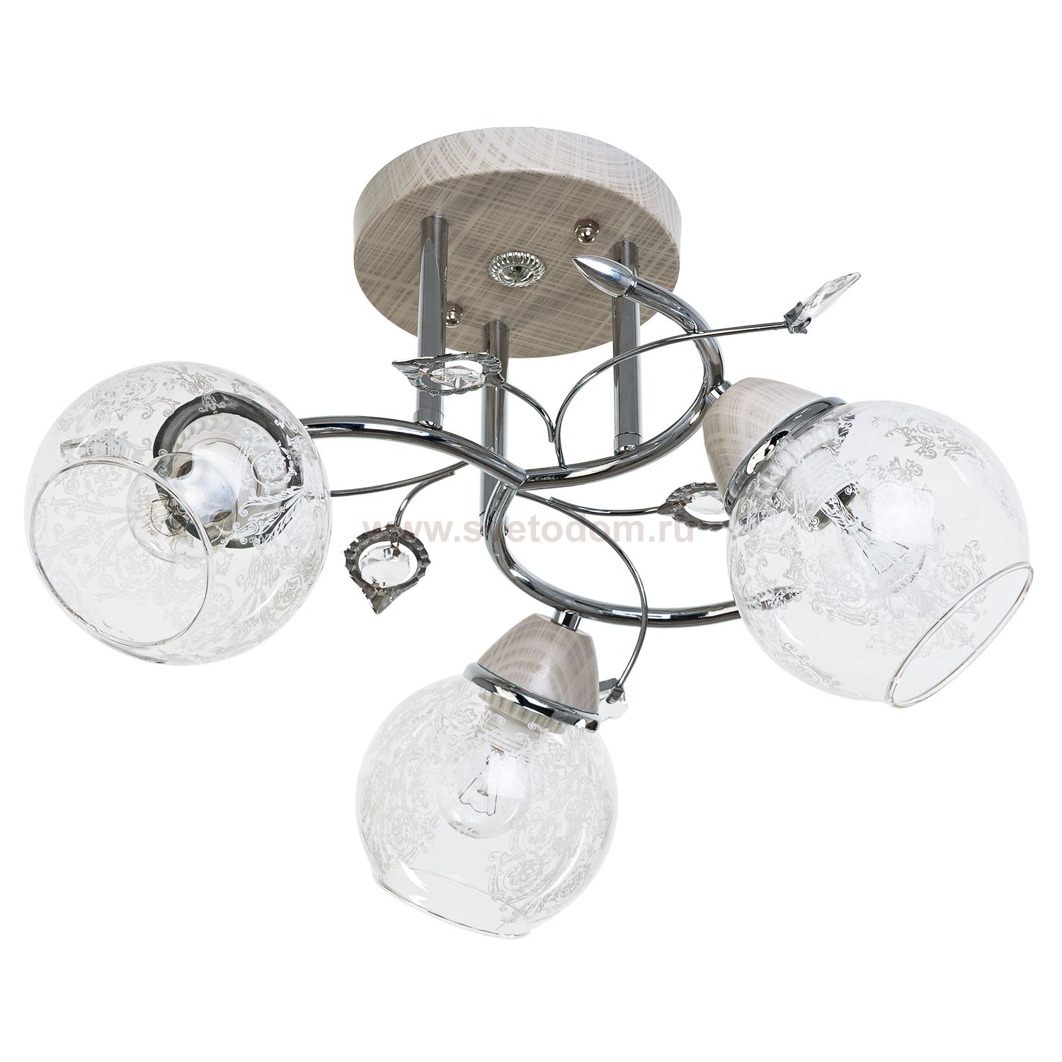 Люстра эконом Экономсвет 2319LM/3