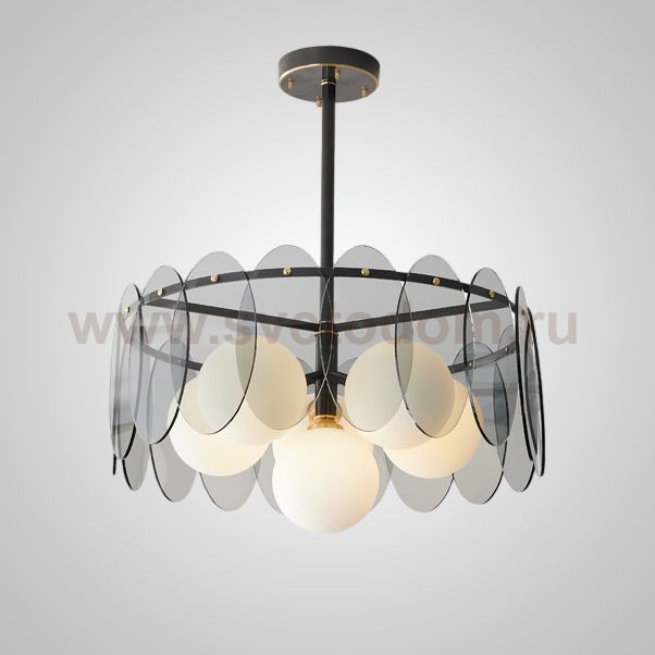 Потолочная люстра RASMIN D50 Black ImperiumLoft 232022-23